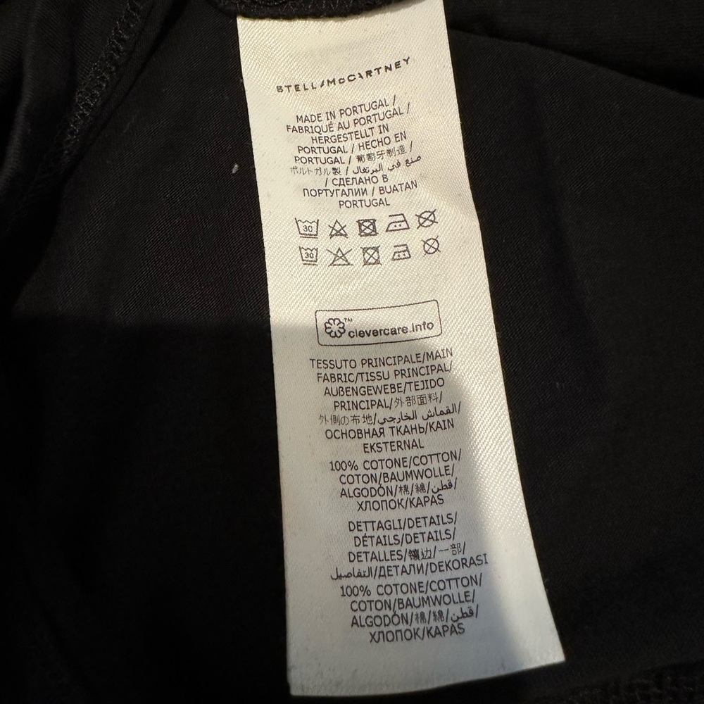 Stella McCartney Girl's Short Sleeve Happiest Tee - Picture 4 of 4